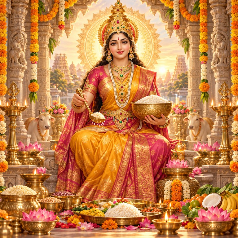 Annapurna Mata devotional artwork