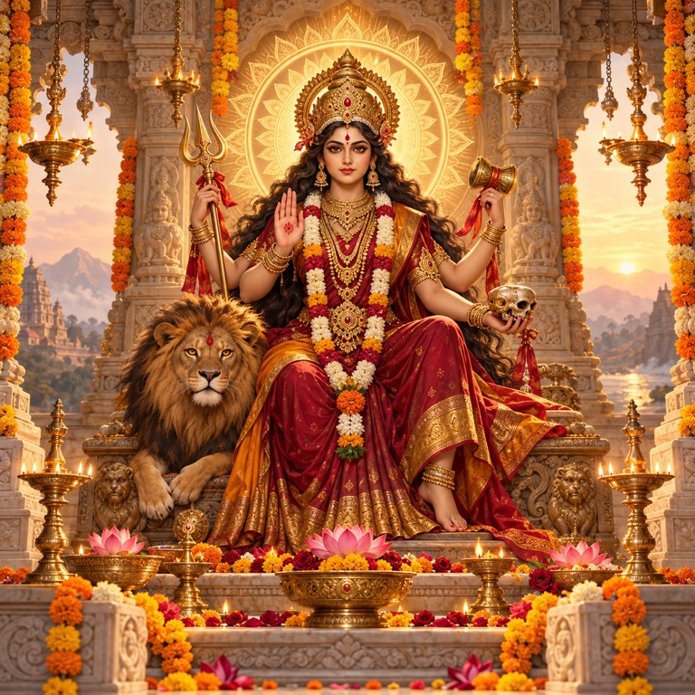 Chamunda Mata devotional artwork
