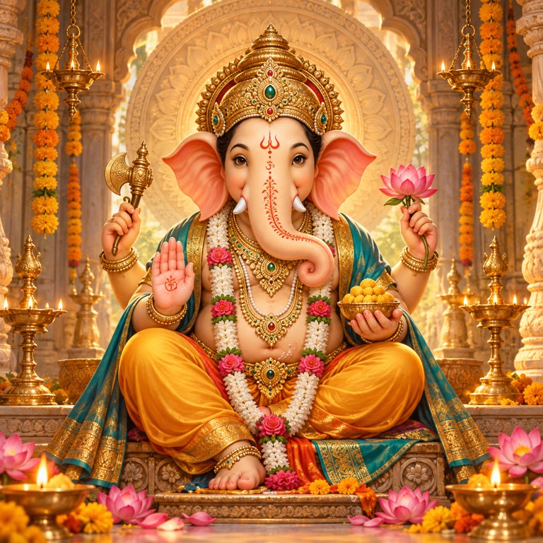Ganesh Ji devotional artwork